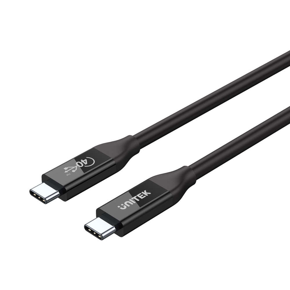 Unitek - USB 4-IF Certified 100W PD Fast Charging Cable 8K@60Hz 40Gbps 0.8m - Unitek - USB 4-IF C...