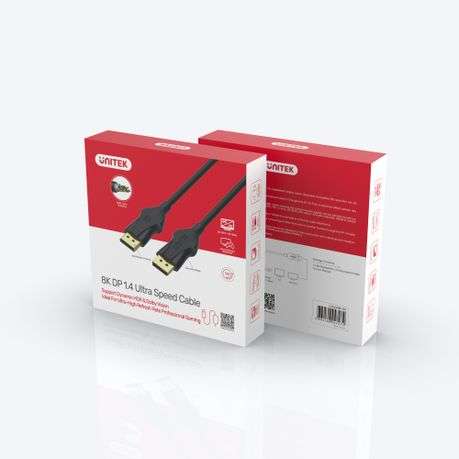 8K DisplayPort 1.4 Cable - 2 m - 8K DisplayPort 1.4 Cable - 2 m