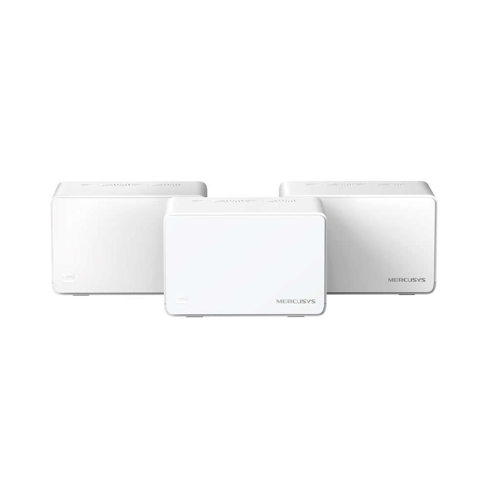 Tp-Link - Mercusys - Halo H80X(3-Pack) AX3000 WiFi 6 Mesh System - Tp-Link - Mercusys - Halo H80X...