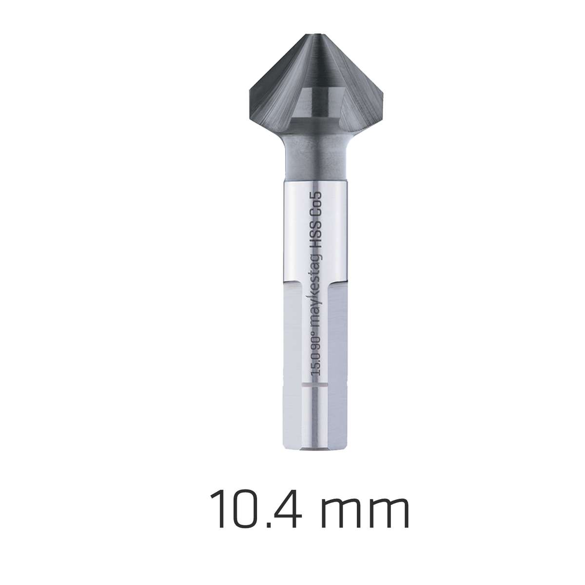 Alpen - Hss-Eco5 Countersink 90 10.4 Din 335 Shapec 3-Surface Shank - Alpen - Hss-Eco5 Countersin...