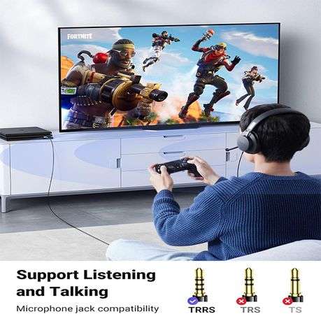 Ugreen - CM383-80864 USB-A to 3.5mm Audio Jack External Sound Adapter - Ugreen - CM383-80864 USB-...