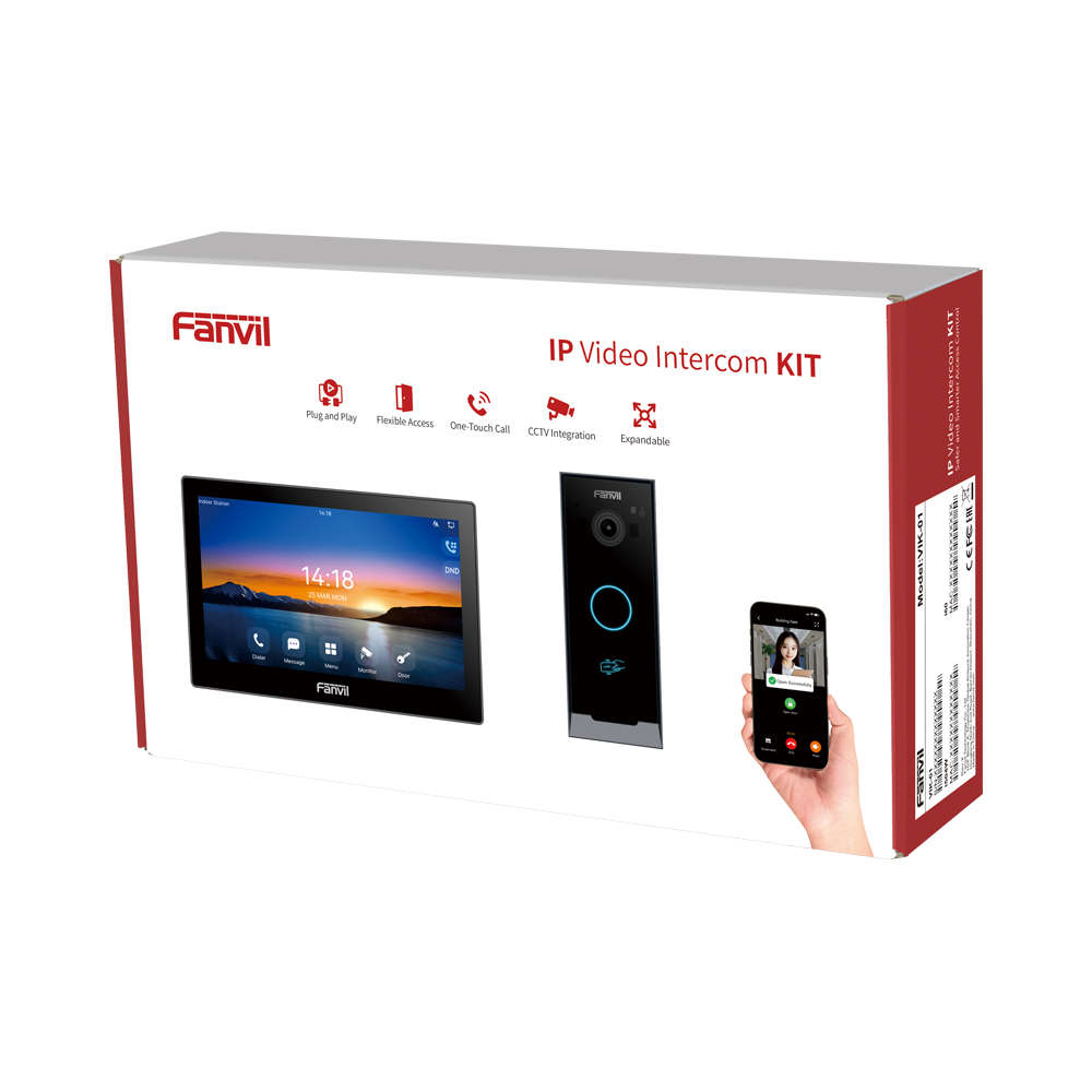 Fanvil - Vik-01 Video Intercom Kit I60 And I504W - Fanvil - Vik-01 Video Intercom Kit I60 And I504W