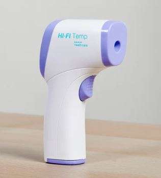 Taurus - Thermometer Infrared Digital Display Plastic White 3V "Hi-Fi Temp" - Taurus - Thermomete...