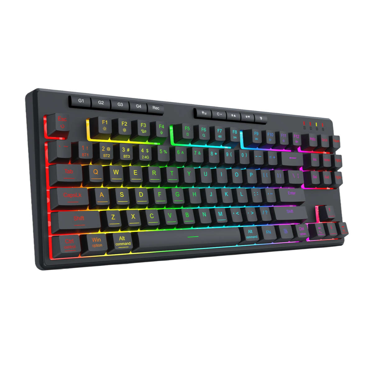 Redragon - Shiva PRO Wireless keyboard - Black - Redragon - Shiva PRO Wireless keyboard - Black