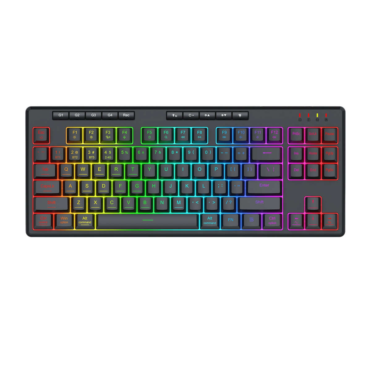Redragon - Shiva PRO Wireless keyboard - Black - Redragon - Shiva PRO Wireless keyboard - Black
