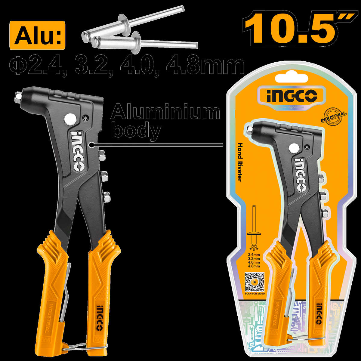 Ingco - Hand Riveter - Ingco - Hand Riveter