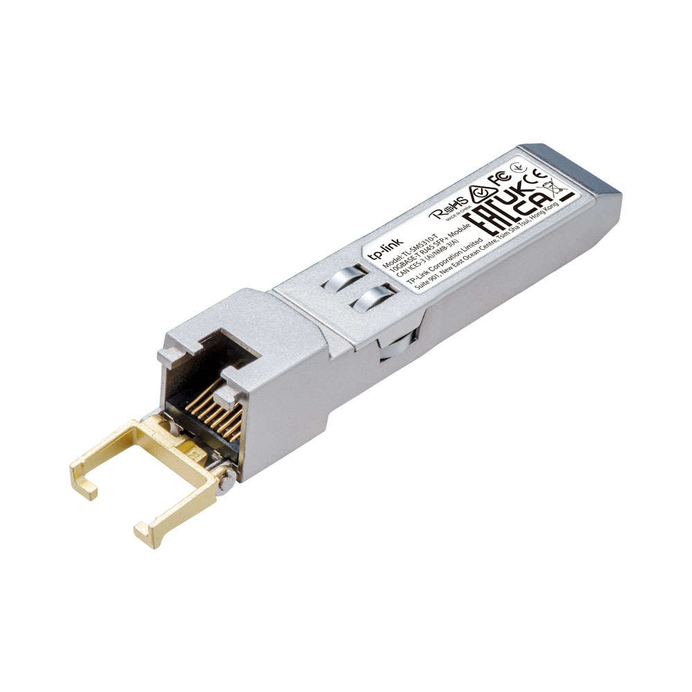 Tp-Link - 10G Base-T RJ45 SFP+ Module - Tp-Link - 10G Base-T RJ45 SFP+ Module