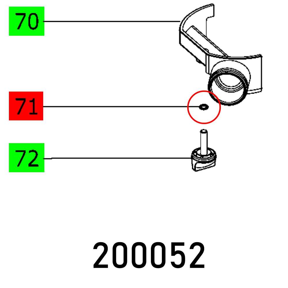 Festool - O-Ring 5X1,5-Nbr-75Shore - Festool - O-Ring 5X1,5-Nbr-75Shore