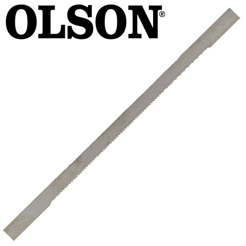 OLSON - Scroll Saw Bl. 5' 125mm 20Tpi Metal Plain End 6Pc - OLSON - Scroll Saw Bl. 5' 125mm 20Tpi...