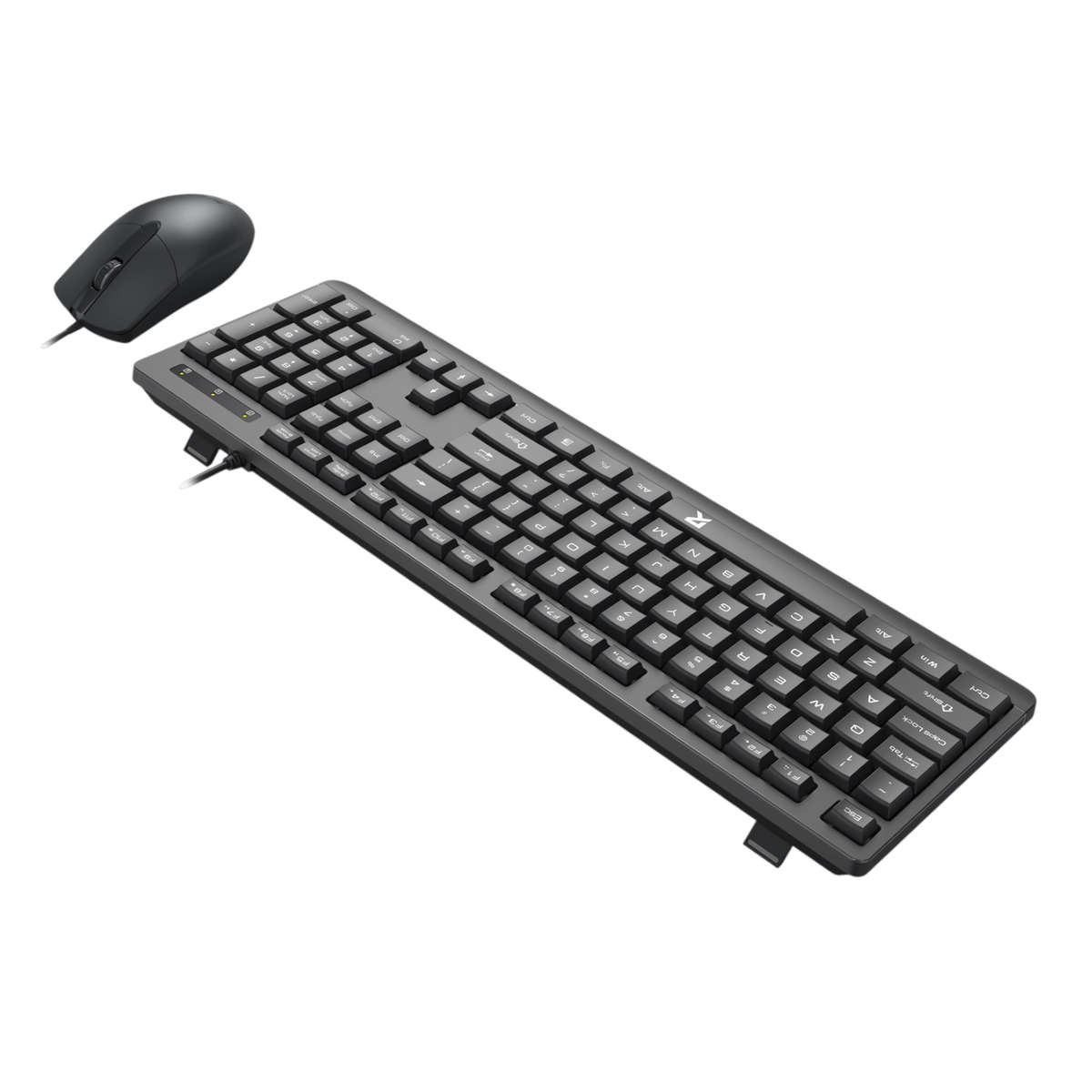 Redragon - BS-7543 Wired Keyboard and Mouse Combo - Black - Redragon - BS-7543 Wired Keyboard and...