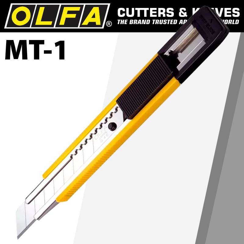 Olfa - Cutter 12.5mm Mighty Tough Cutter With Auto Lock Snap Off Knife - Olfa - Cutter 12.5mm Mig...