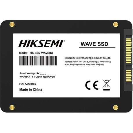 Hiksemi - Wave(s) 2.5 128gb Sataiii SSD - Hiksemi - Wave(s) 2.5 128gb Sataiii SSD