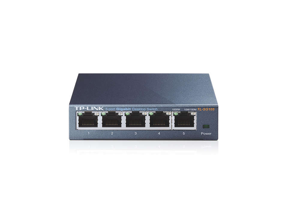 Tp-Link - 5-Port Gigabit Desktop Switch - Tp-Link - 5-Port Gigabit Desktop Switch
