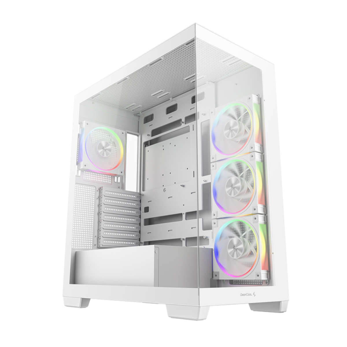 DEEPCOOL - CG580 4F V2 ARGB ATX Gaming Chassis  White - DEEPCOOL - CG580 4F V2 ARGB ATX Gaming...