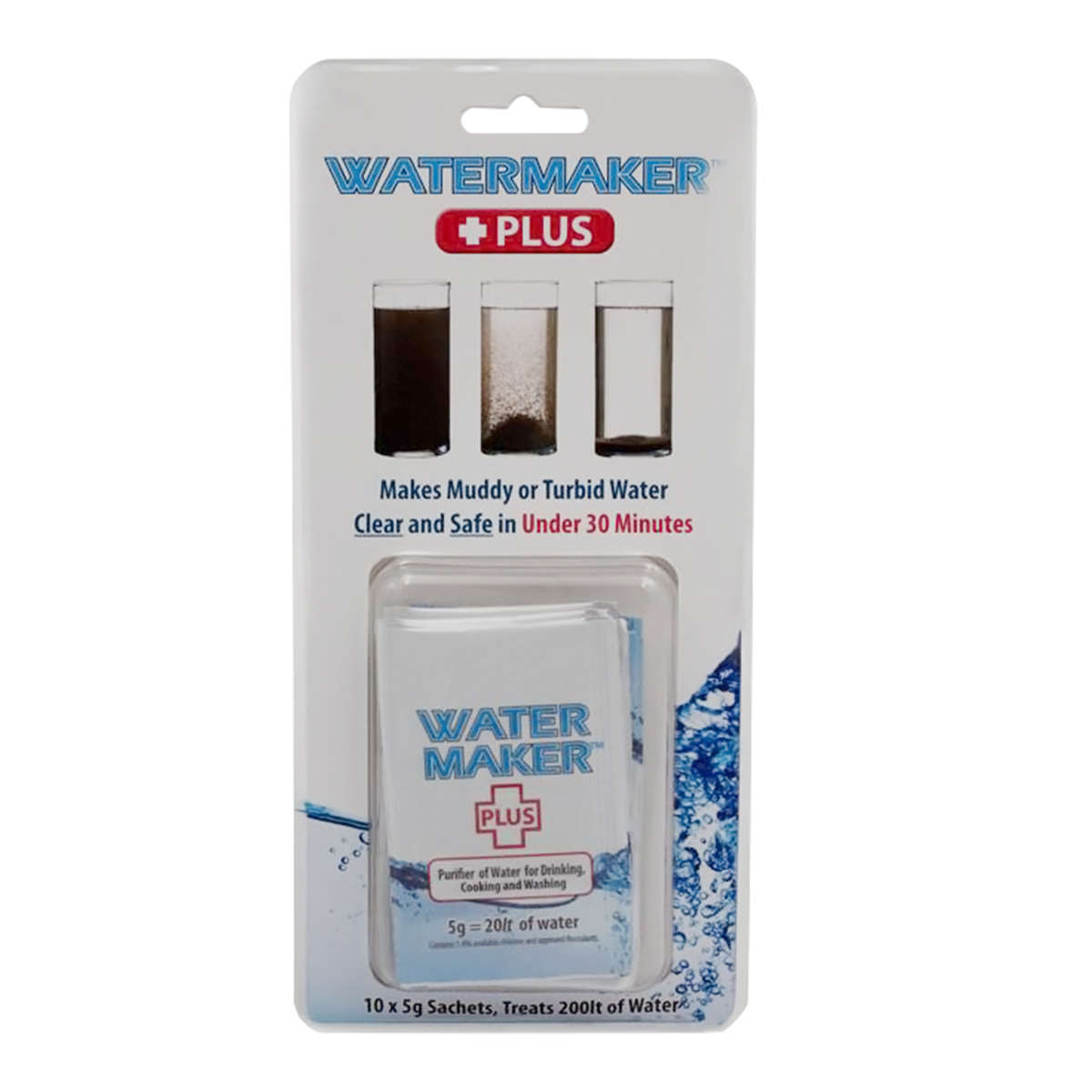 WATERMAKER - Plus 5G Sachets - WATERMAKER - Plus 5G Sachets