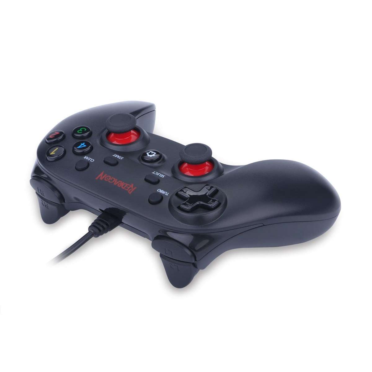 Redragon - Saturn Analog PC Controller - Black - Redragon - Saturn Analog PC Controller - Black