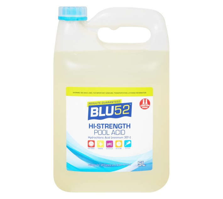BLU52 - Swimming Pool Acid 5L - BLU52 - Swimming Pool Acid 5L