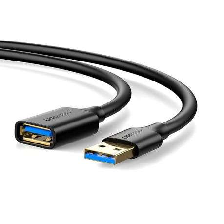 Ugreen - USB 3.0 Extension Cable  Male to Female, 5Gbps Data Transfer - 1m - Ugreen - USB 3.0 ...