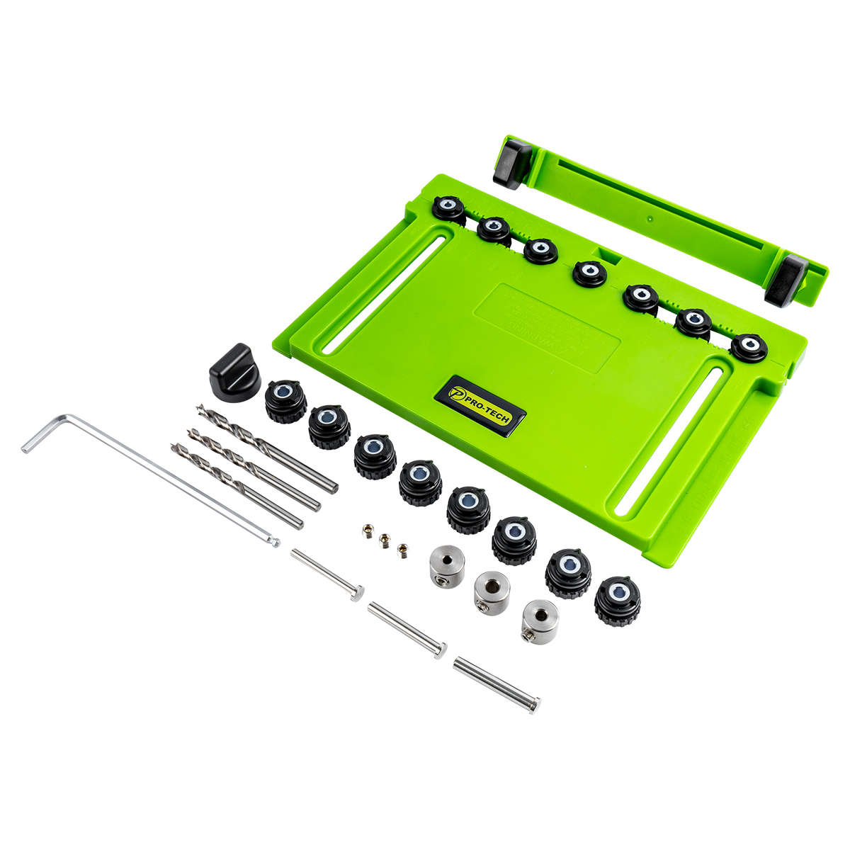 Pro-Tech - 2-In-1 Handle & Shelf Pin Jig 5mm - Pro-Tech - 2-In-1 Handle & Shelf Pin Jig 5mm