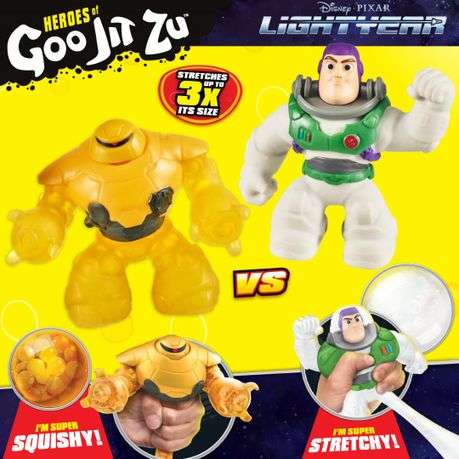 Goo Jit Zu - Buzz Light Year and Zyclops Double Pack - Stretchy and Squishy - Goo Jit Zu - Buzz L...
