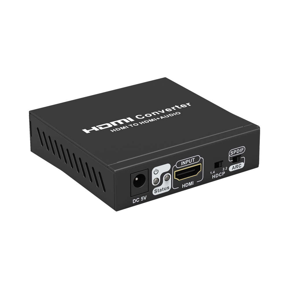 Lenkeng - HDMI2.0 Audio Extractor with ARC and HDMI Bypass - Lenkeng - HDMI2.0 Audio Extractor wi...