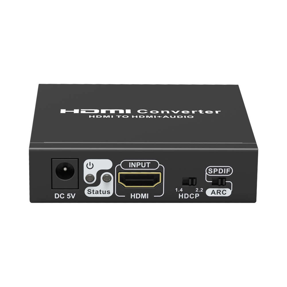 Lenkeng - HDMI2.0 Audio Extractor with ARC and HDMI Bypass - Lenkeng - HDMI2.0 Audio Extractor wi...