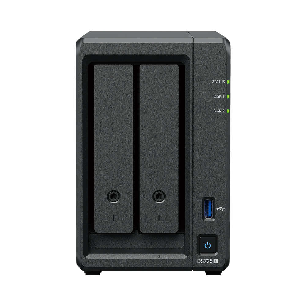 Synology - Ds725+ AMD R1600 CPU, 4Gb NAS - Diskless - Synology - Ds725+ AMD R1600 CPU, 4Gb NAS - ...