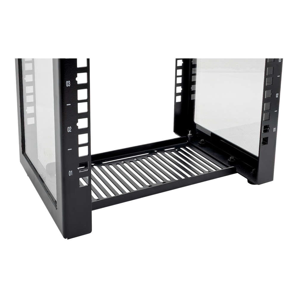 LinkQnet - 9U 10-Inch 280X200 Mini Open Rack - LinkQnet - 9U 10-Inch 280X200 Mini Open Rack