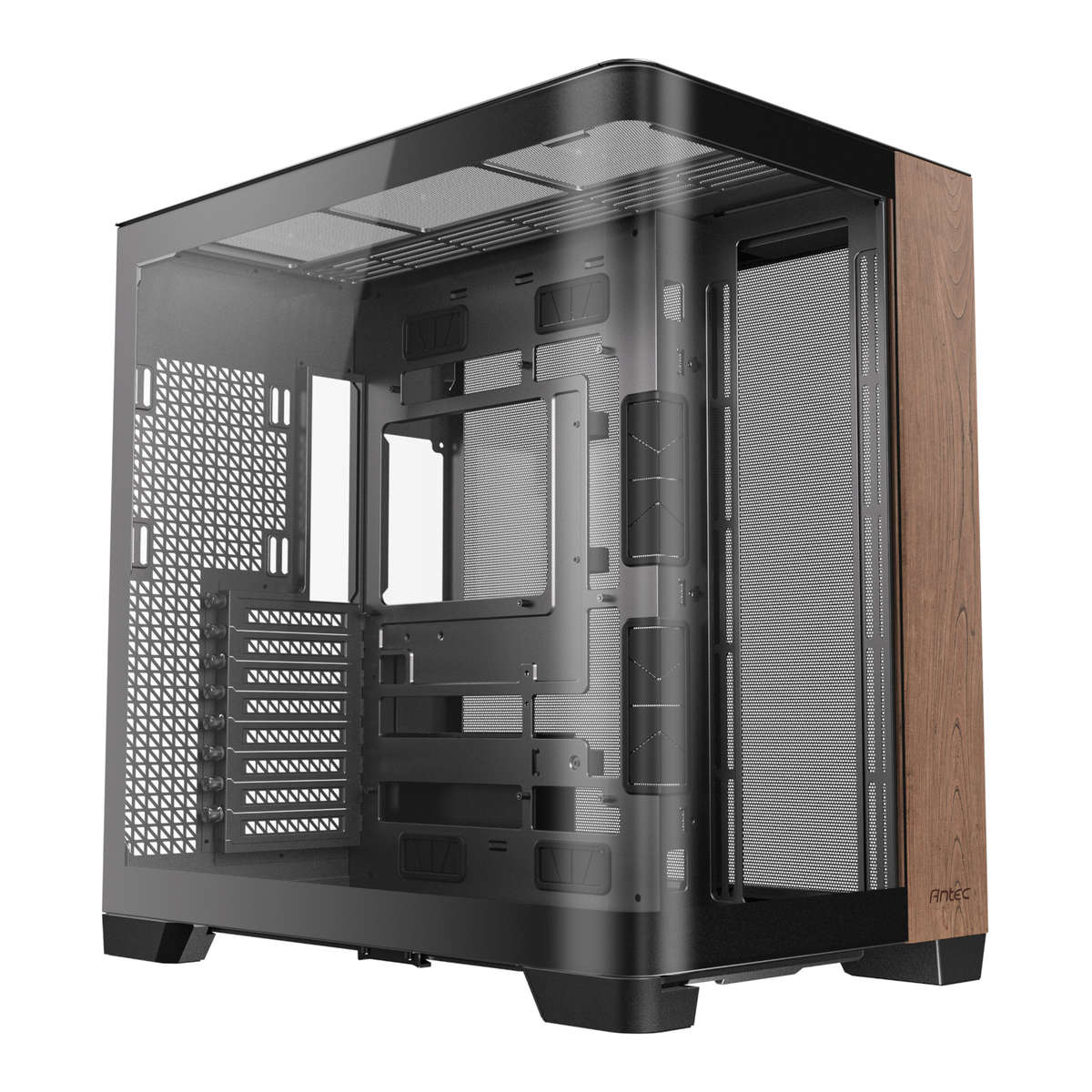Antec - C8 Curved Wood Gaming Chassis - Antec - C8 Curved Wood Gaming Chassis