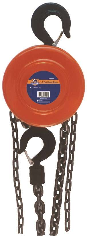 Fragram - 2 Ton 2.5m Lift Chain Block - Fragram - 2 Ton 2.5m Lift Chain Block