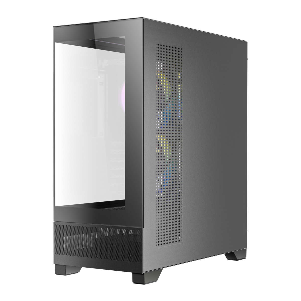 Antec - CX700 ARGB ATX | Micro-ATX | ITX ARGB Mid-Tower Gaming Chassis - Black - Antec - CX700 AR...