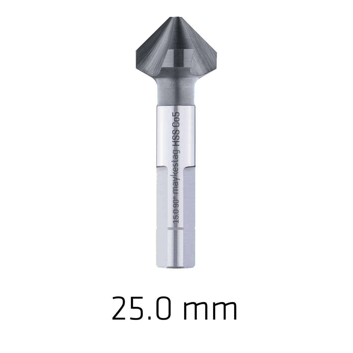 Alpen - Hss-Eco5 Countersink 90 25.0 Din 335 Shapec 3-Surface Shank Alunit Co - Alpen - Hss-Eco5 ...
