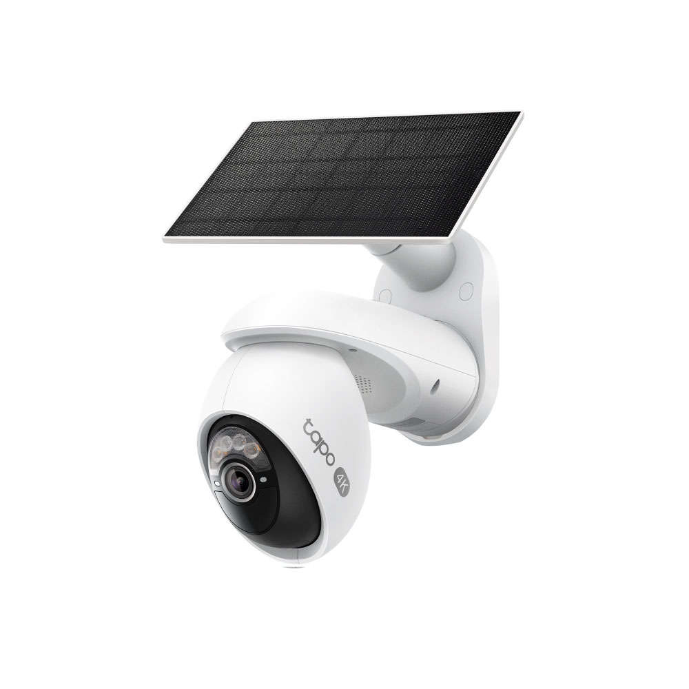 Tp-Link - Tapo C660 KIT 4K Solar-Powered Pan/Tilt Security Camera Kit - Tp-Link - Tapo C660 KIT 4...