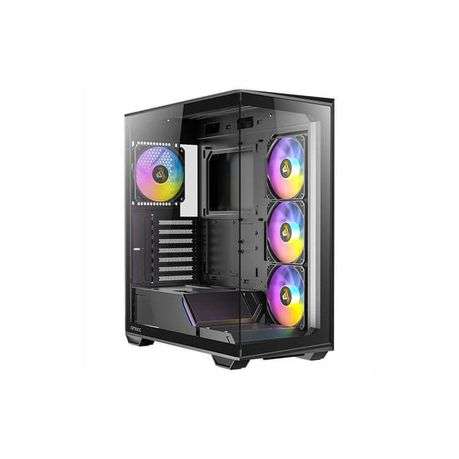 Antec - C3 ARGB ATX | Micro-ATX | ITX ARGB Mid-Tower Gaming Chassis - Black - Antec - C3 ARGB ATX...