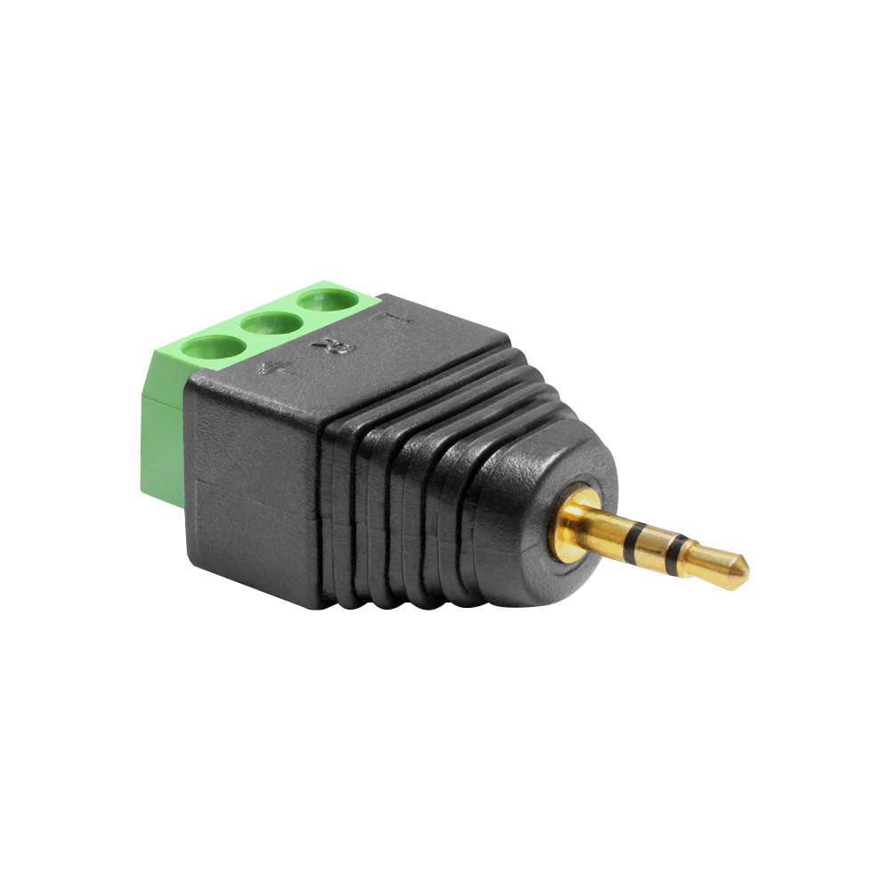 Delock - 2.5mm Stereo Jack M Terminal Block (65420) - Delock - 2.5mm Stereo Jack M Terminal Block...