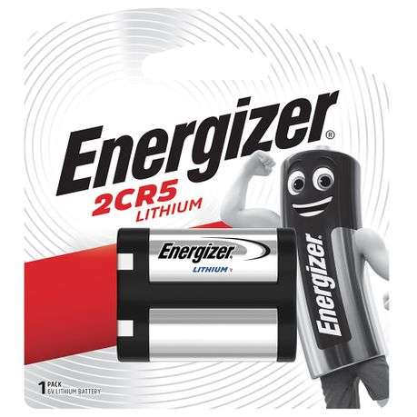 Energizer - 2CR5 Photo Lithium Battery - 6V - Energizer - 2CR5 Photo Lithium Battery - 6V