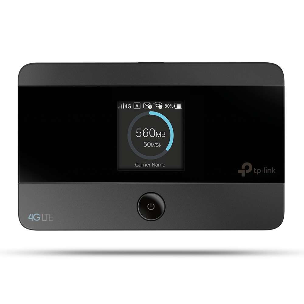 Tp-Link - M7350 4G LTE Mobile Wi-Fi Hotspot Router with Screen Display - Tp-Link - M7350 4G LTE M...