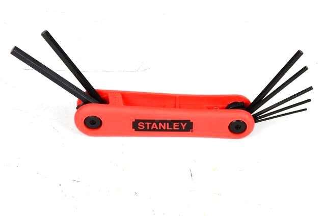 Stanley Tools - Allen Key Fold 1.5-6mm - 7 Piece - Stanley Tools - Allen Key Fold 1.5-6mm - 7 Piece