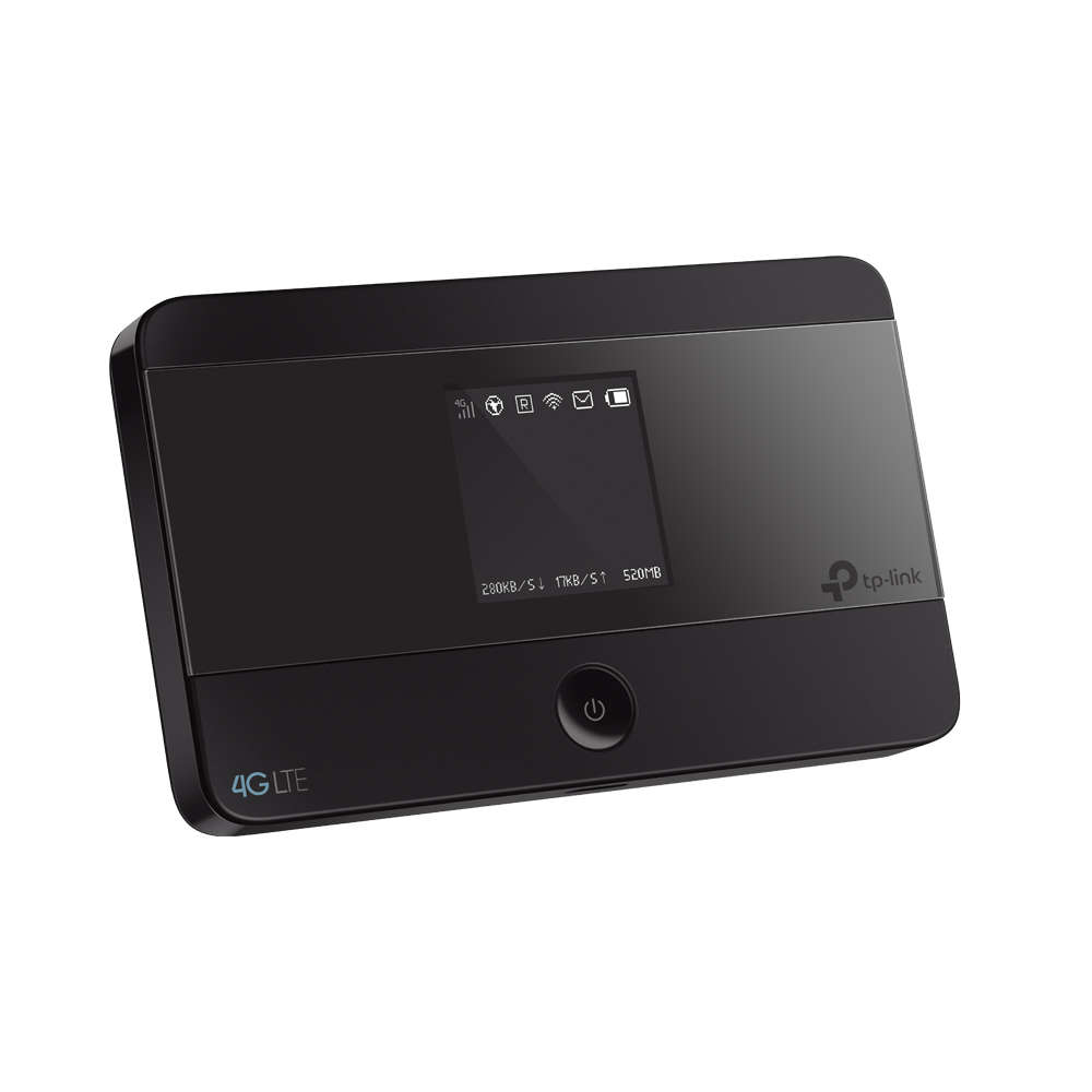 Tp-Link - M7350 4G LTE Mobile Wi-Fi Hotspot Router with Screen Display - Tp-Link - M7350 4G LTE M...