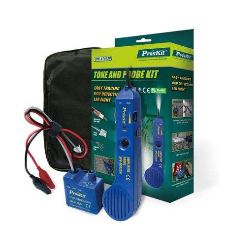 Proskit - PRK 3PK-NT023N Tone & Probe Kit, Wire Tracing & Testing -Professional Grade - Proskit -...