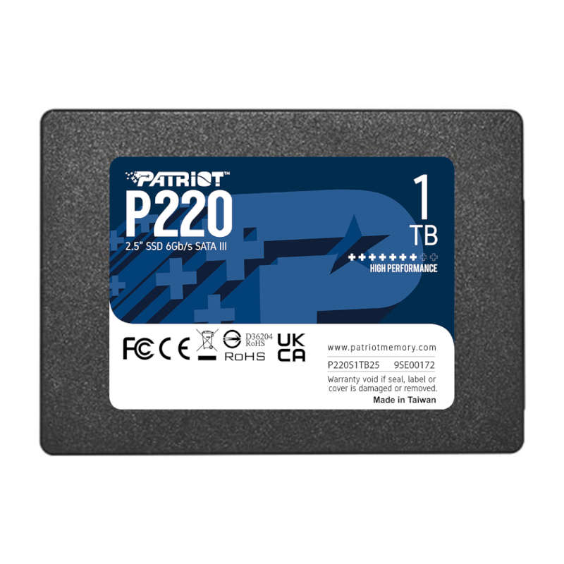 Patriot - P220 1TB 2.5 SSD - Patriot - P220 1TB 2.5 SSD
