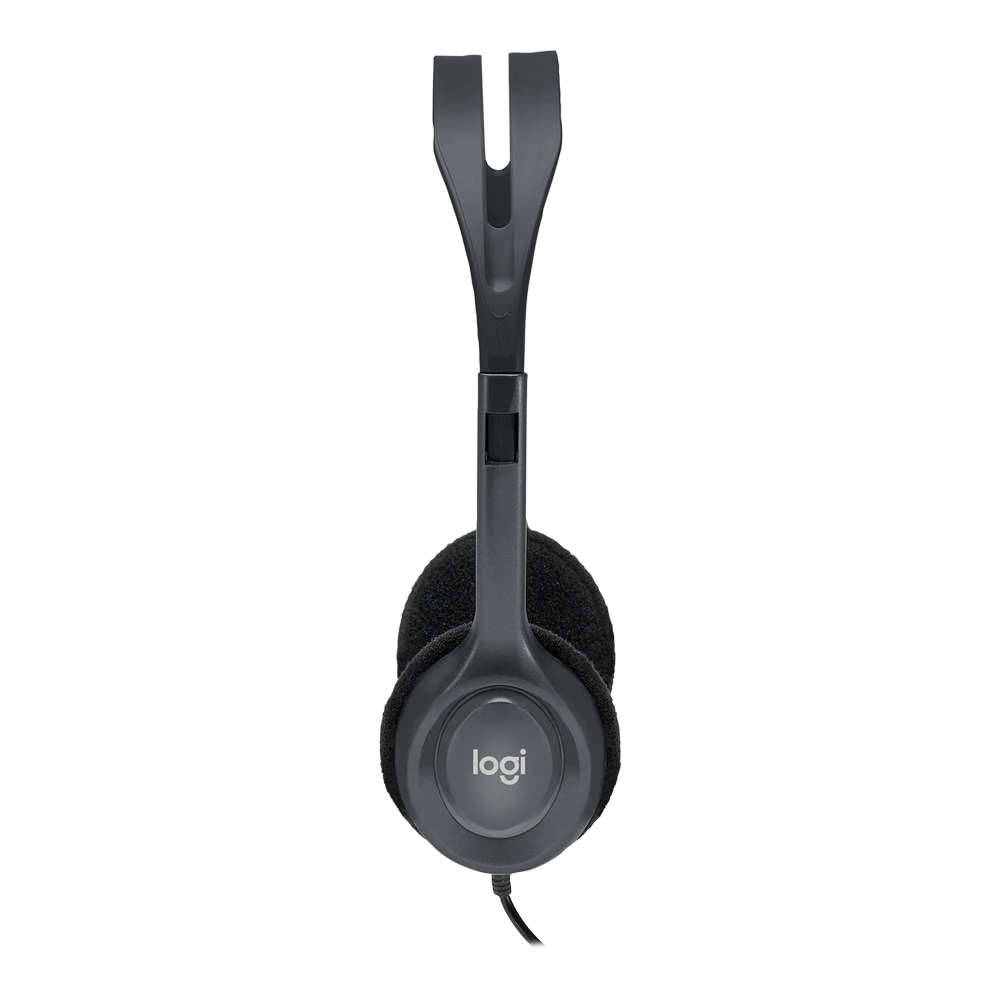 Logitech - H111 Wired Stereo Headset With 3.5mm Audio Jack (981-000593) - Logitech - H111 Wired S...
