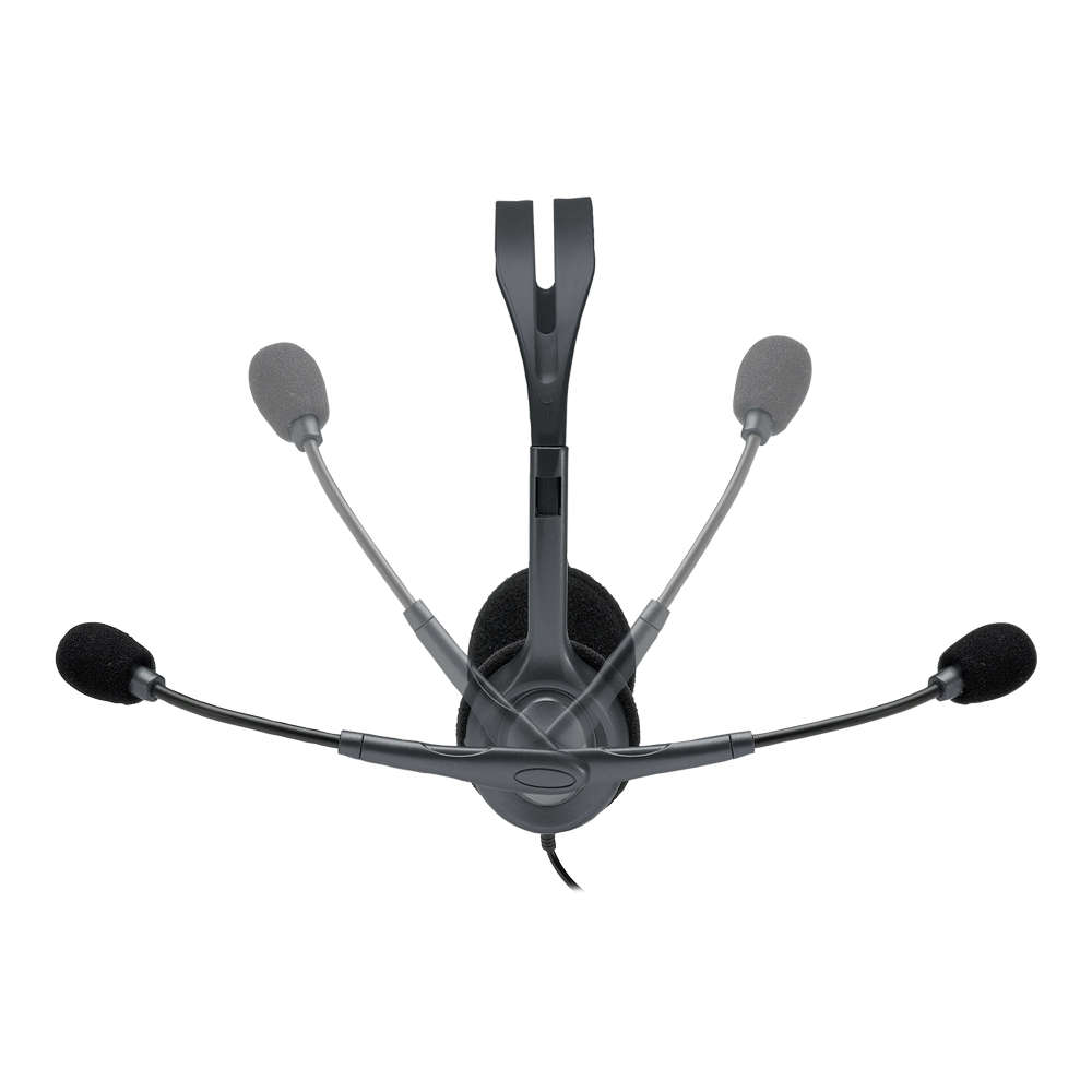 Logitech - H111 Wired Stereo Headset With 3.5mm Audio Jack (981-000593) - Logitech - H111 Wired S...