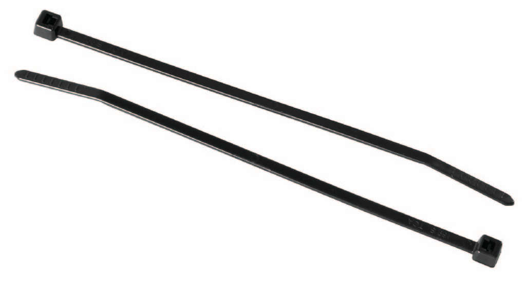 Fragram - 100 Pack Cable Ties 150x3.5cm - Black - Fragram - 100 Pack Cable Ties 150x3.5cm - Black