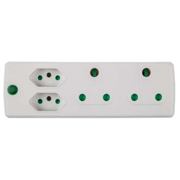 Nexus - Plug Adaptor - 2 x 16A- 2 x 5A - Nexus - Plug Adaptor - 2 x 16A- 2 x 5A