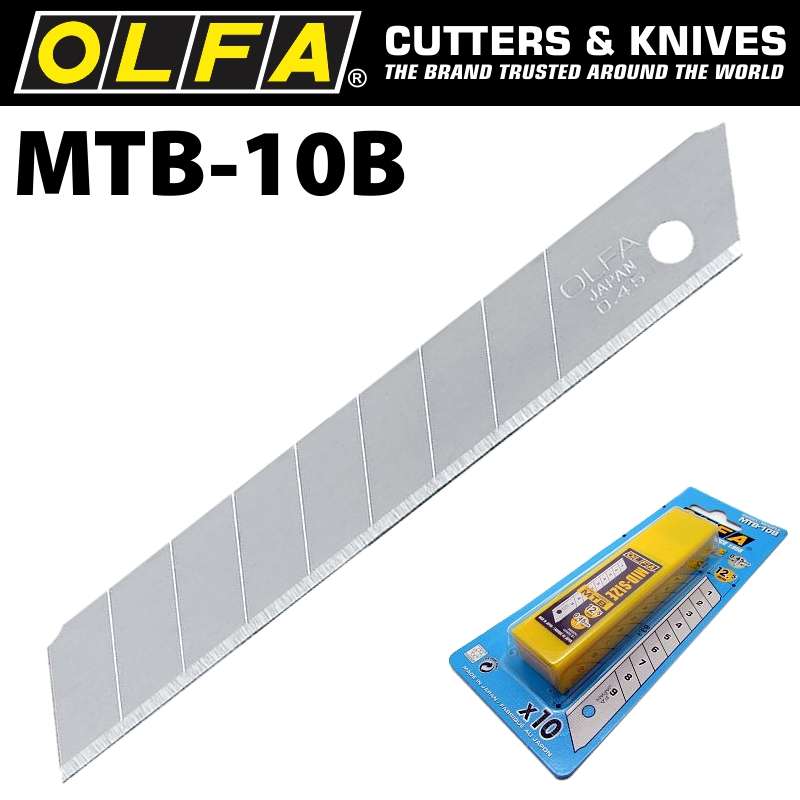 Olfa - Blades 12.5mm Medium Blade 12.5mm - Olfa - Blades 12.5mm Medium Blade 12.5mm