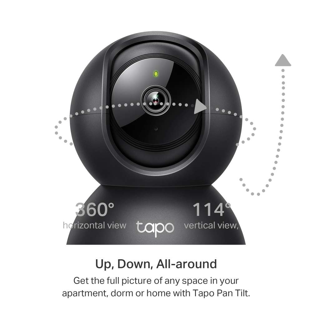 Tp-Link - Tapo C211 Pan/Tilt Home 2K 360 Security Wi-Fi Camera voice control - Tp-Link - Tapo C21...