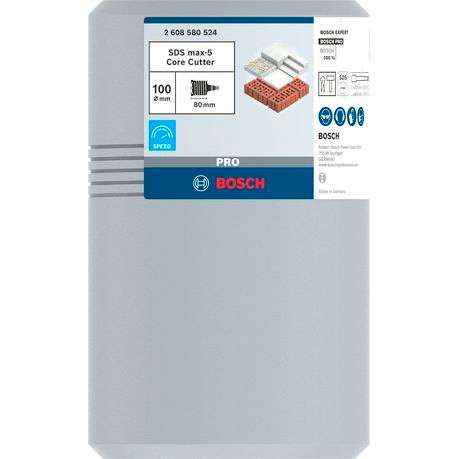 Bosch - SDS-Max-9 68mm Max 2 Piece Core Cutter - Bosch - SDS-Max-9 68mm Max 2 Piece Core Cutter