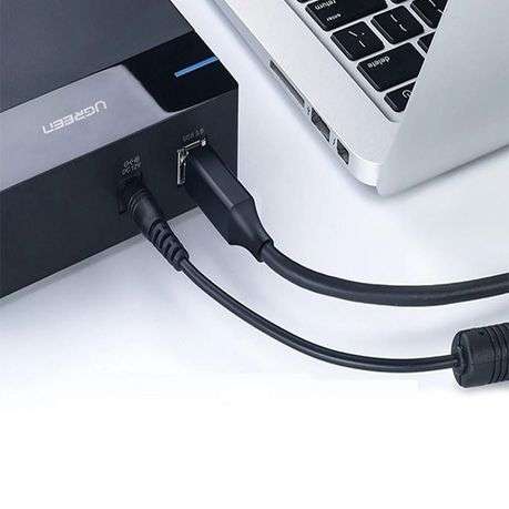 Ugreen - 10372 USB3.0 to USB-B Printer 2m Cable-BK - Ugreen - 10372 USB3.0 to USB-B Printer 2m Ca...
