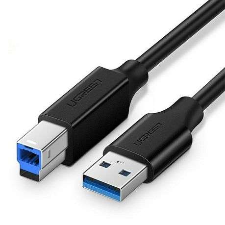 Ugreen - 10372 USB3.0 to USB-B Printer 2m Cable-BK - Ugreen - 10372 USB3.0 to USB-B Printer 2m Ca...